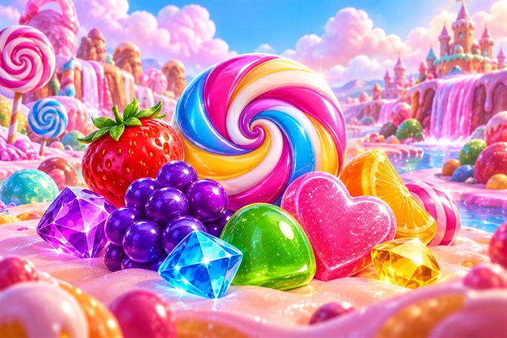 Sweet Bonanza 1000 game artwork